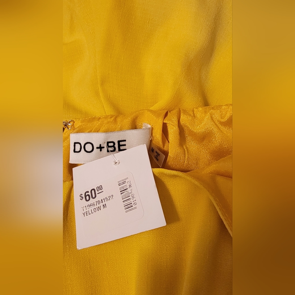 Do+Be Ruched Pocket Flare Open Back Romper - Picture 8 of 10